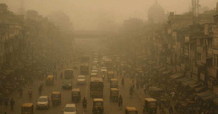 Outdoor Air Pollution and the South Asian Heart